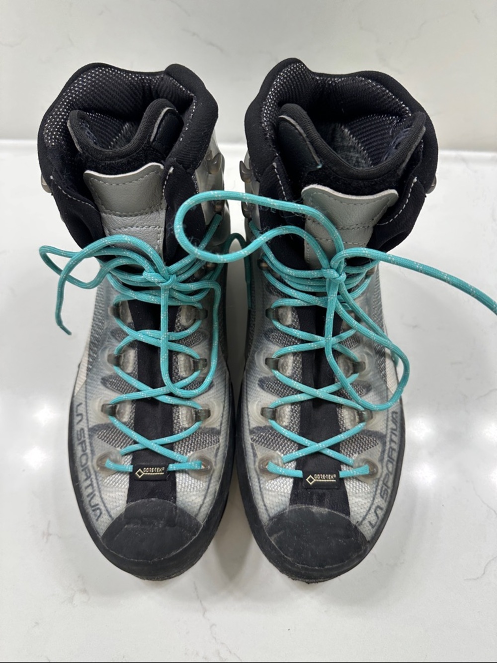 La Sportiva Trango Cube Gray and Black Mountaineering Boots - EU40, W8.5, M7.5